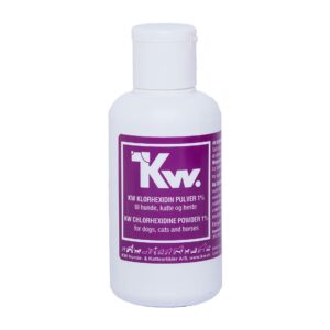 KW KLORHEXIDIN PULVER 50 G | KW pelspleje | Produkter til kæledyr